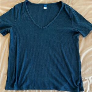 Old Navy Blue Relaxed Short Sleeve T-Shirt